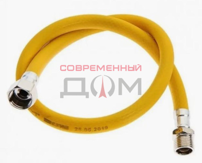 Шланг газовый ПВХ ELKA 1/2 0,8м г/ш /желтый